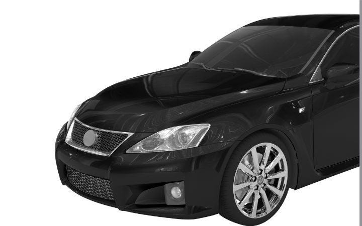 Black car